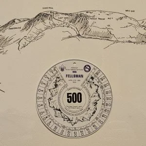 Fellsman Route  (Pen and Ink)